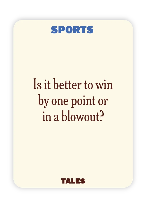 Debates: Sports