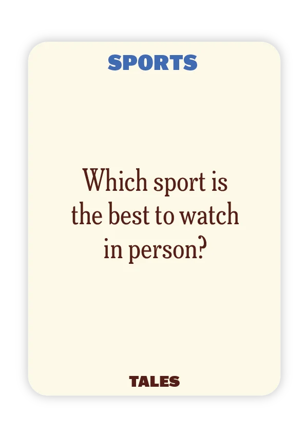 Debates: Sports